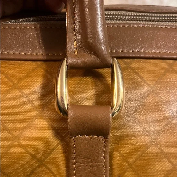 Givenchy Tan and Brown Duffel Bag